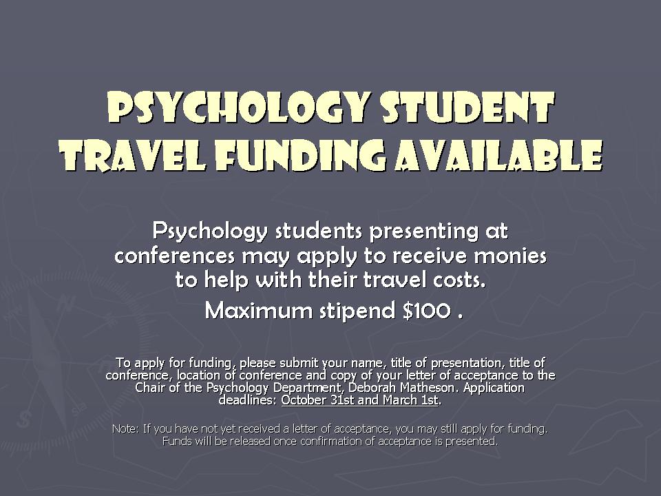 phd funding psychology