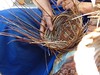 Basketmaking at the Santo Spirito monthly market
