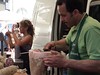 Slicing prosciutto - Santo Spirito monthly market