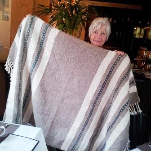 Cheryl & blanket 