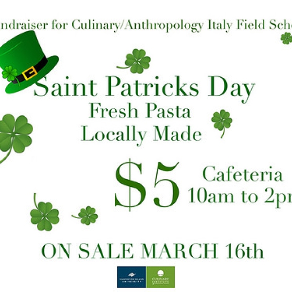  Italy Field School Fundraiser - Green Pasta