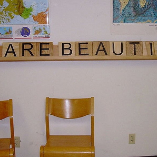 You Are Beautiful comes to the Cowichan Campus The "You Are Beautiful" project was started in Chicago in 2004 and quickly spread across the world. The goal of the project is to spread a positive message. Thanks to Jim Cooper and the Level 1 Carpentry Appr