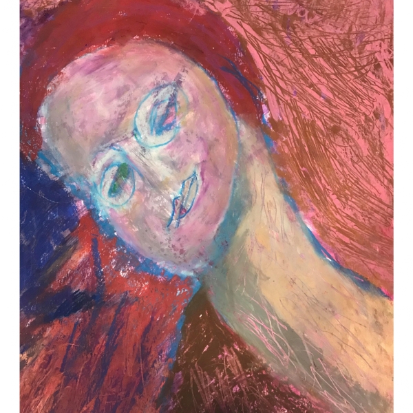 E. J. Hughes Award, Christine Battye, acrylic and oil pastel