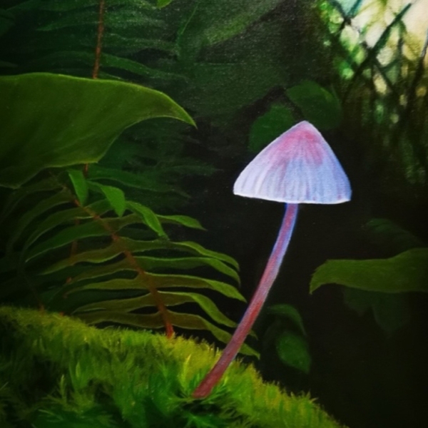 Luminescence, oil on canvas, 2024, Julia Knowlden