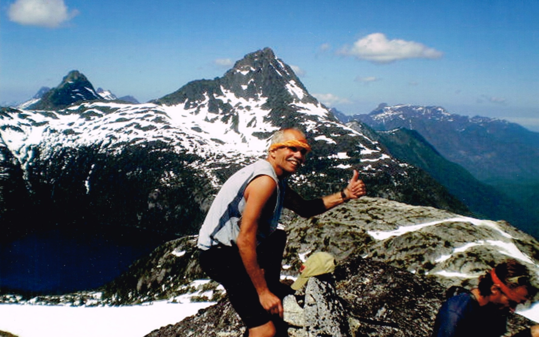 Richard Arnold hiking