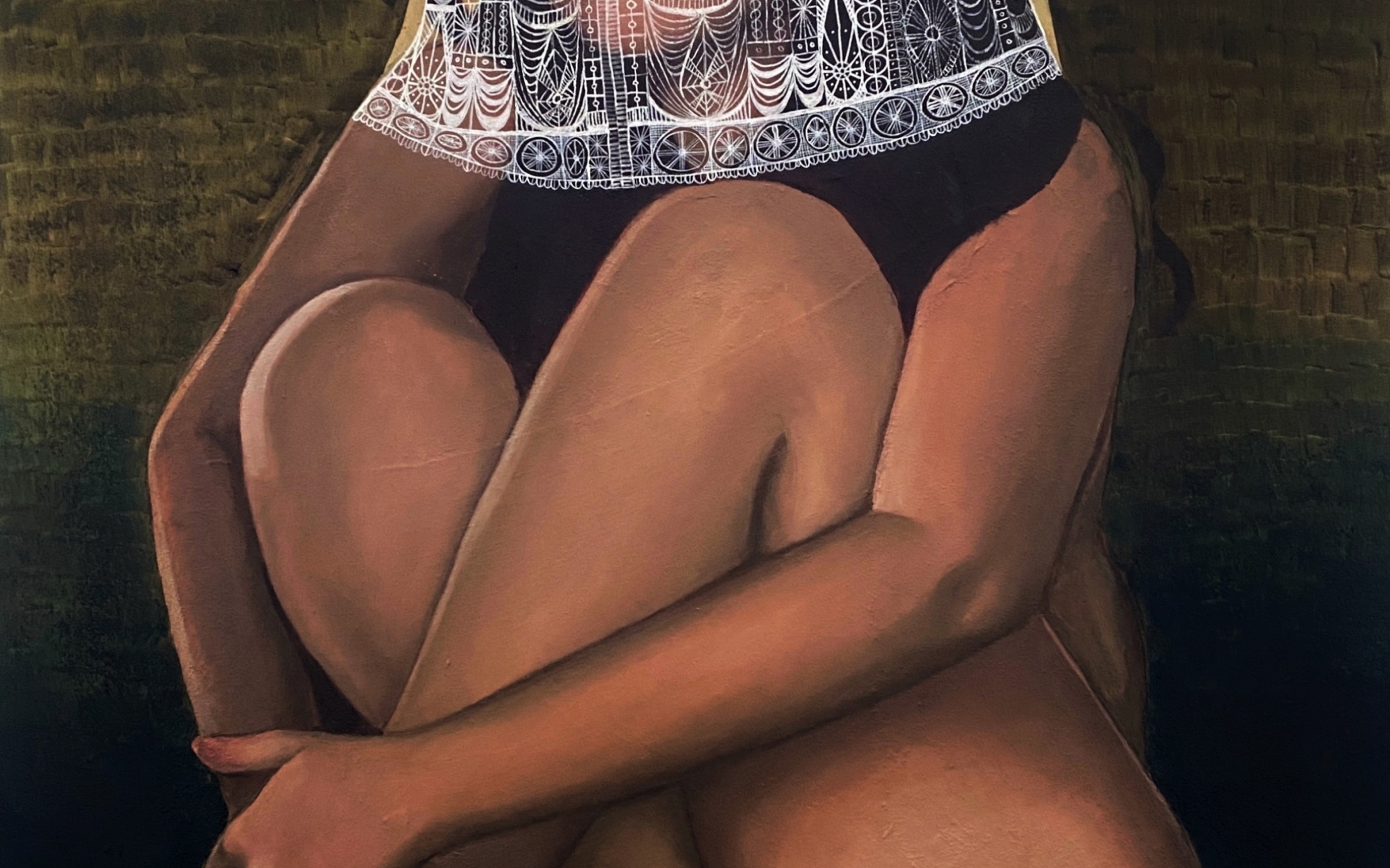 Godfrey and Marjorie Rice Award, Makenna Stobbe, oil on canvas