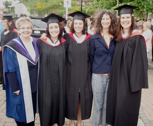 VIU Convocation 2008 in Regalia