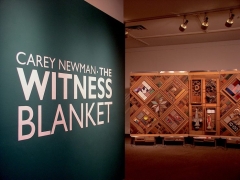 Entering "The Witness Blanket" Art Installation at The View Gallery