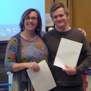 Adam Love, the 2017 Dorothy Young Excellence in Archaeology Award recipient.