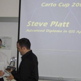 The winner, Steve Platt