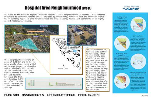 MCP Student, Liang Cliff Feng, PLAN 504 Course, assignment 5