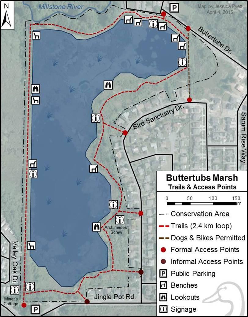 Buttertubs Marsh Trails and Access Points