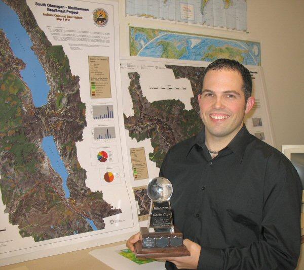 Steve with the Carto Cup