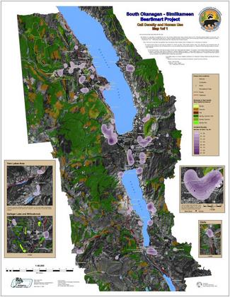 BearSmart Project: Call Density and Human Use Image